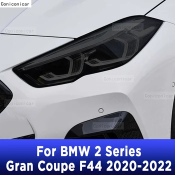 Pre BMW 2 Série Gran Coupe 2022 F44 Auto Exteriéru Svetlometu Anti-scratch Predné Lampy Odtieň TPU Ochranný Film Opravy Príslušenstvo