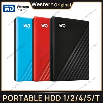 Western Pôvodné WO My Passport Portable SSD 500GB 1 TB 2TB 4TB 8TB 16TB 32TB 64TB 128TB Externú jednotku Pevného Disku USB 3.0 HDD