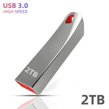 Usb Flash Disk 2 TB Pen Disk 1 TB vysokorýchlostné Flash Disku 512 gb diskom Prenosný Disk Usb Flash Disk Kovové High-Speed Disk