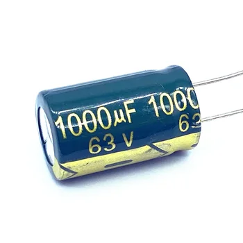 4pcs/veľa 63V 1000UF hliníkové elektrolytický kondenzátor veľkosť 16*25 1000UF 20%